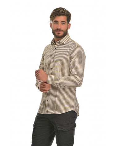 BRAND'S SHIRT YELLOW PLAID