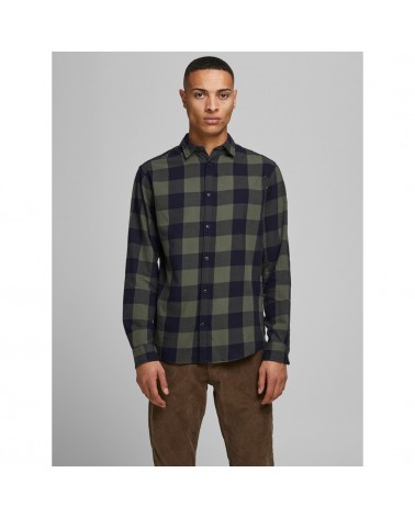 Jack&Jones jjgingham twill shirt l/s 12181602