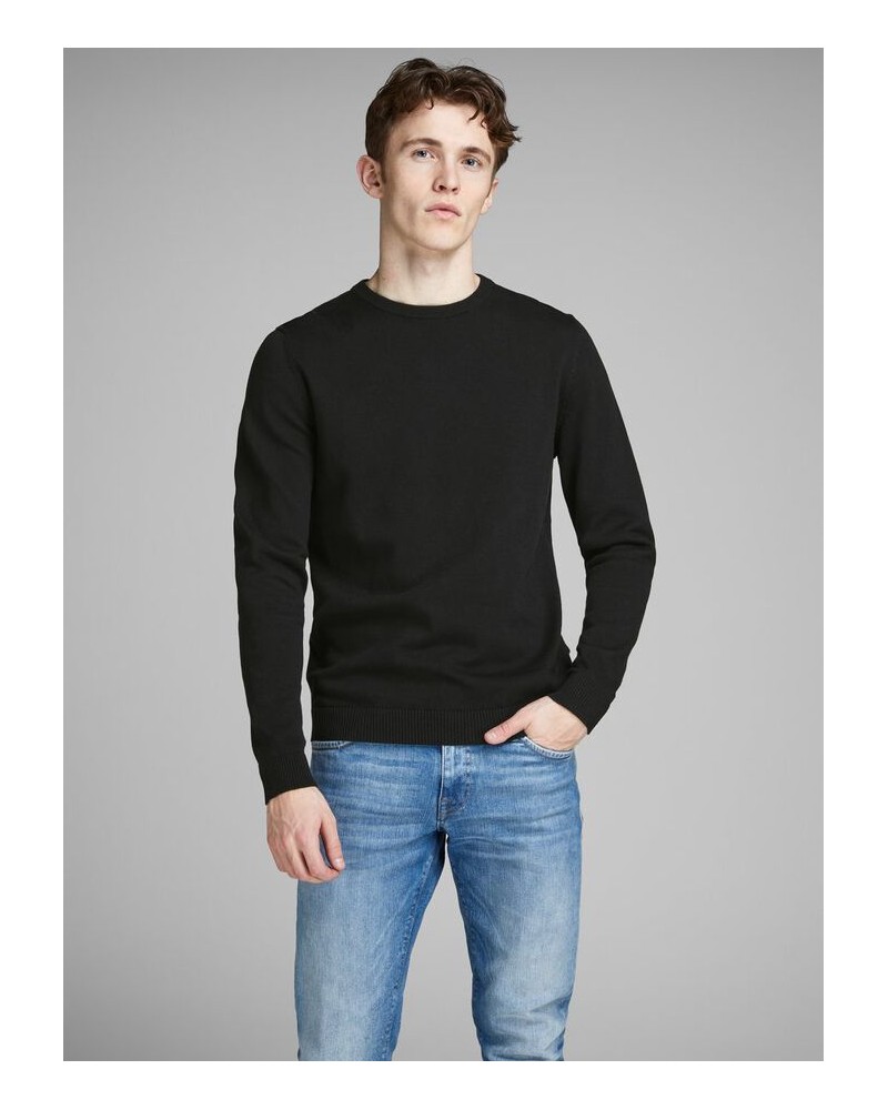 JACK&JONES JJEBASIC KNIT CREW NECK 12137190