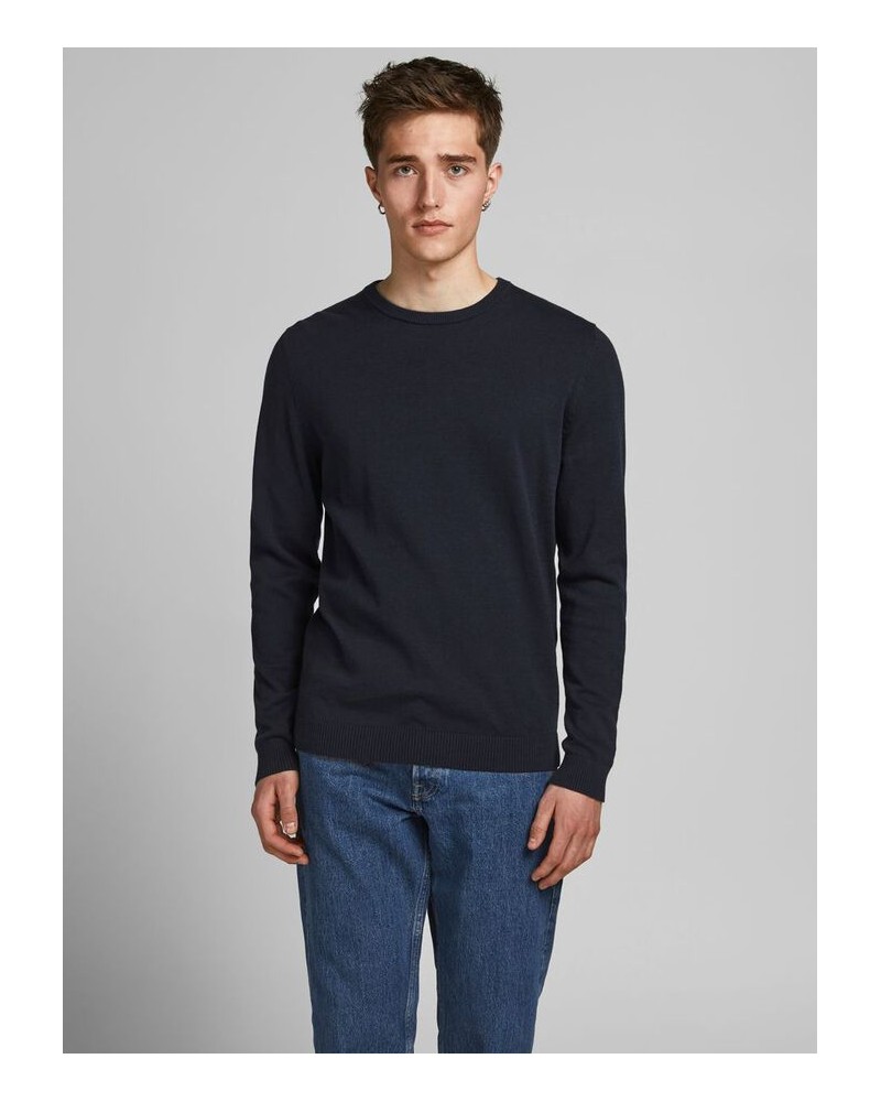 JACK&JONES JJEBASIC KNIT CREW NECK 12137190