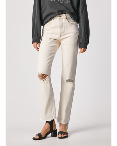 PEPE JEANS LONDON JEANS CELYN ECRU PL2042470