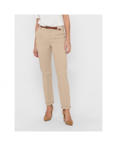 ONLY PANT ONLBIANA LIFE COTTON BELT CHINO CC PNT 15218519