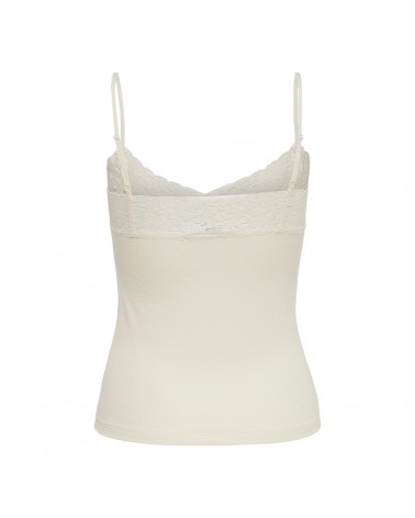 ONLY TOP ONLTILDE RIB LACE SINGLET 15203792