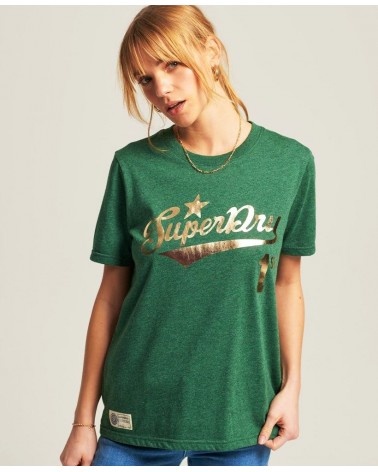 SUPERDRY TOP VINTAGE SCRIPT STYLE COOL TEE W1010793A