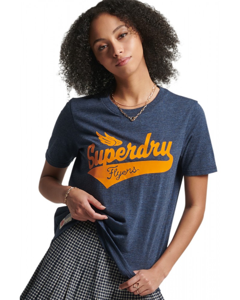 SUPERDRY TOP VINTAGE SCRIPT STYLE COOL TEE W1010793A