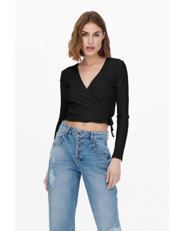 ONLY TOP ONLEMMA L/S TIE NOOS 15241065