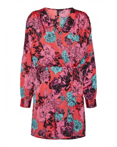 VERO MODA VMSALMA LS WRAP SHORT DRESS 10280437