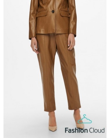 ONLY ONLJACKY FAUX LEATHER ANCLE PANT 15235370