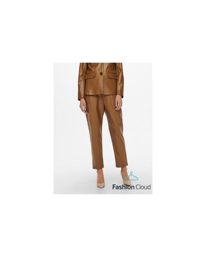 ONLY ONLJACKY FAUX LEATHER ANCLE PANT 15235370