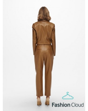 ONLY ONLJACKY FAUX LEATHER ANCLE PANT 15235370