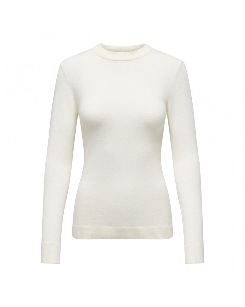 ONLY ONLLEYLA LS MOCK NECK PULLOVER KNT 15277053
