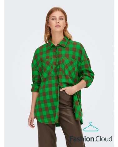 ONLY ONLKELLY ROCK IT LS LOOSE Y/D SHIRT WVN 15272320