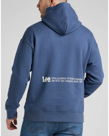 LEE LOGO LOOSE HOODIE L84HTJ54