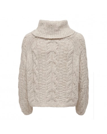 ONLYNEW CHUNKY L/S COWLNECK PULLOVER KNT 15268011