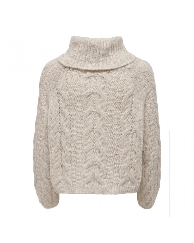 ONLYNEW CHUNKY L/S COWLNECK PULLOVER KNT 15268011