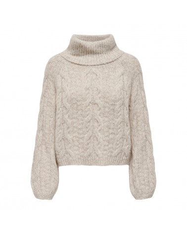 ONLYNEW CHUNKY L/S COWLNECK PULLOVER KNT 15268011
