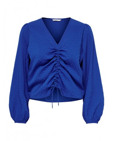 Only onlheidi l/s ruching top 15261197