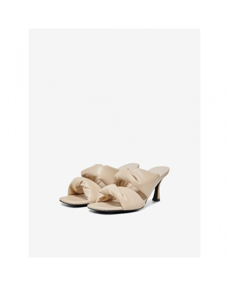 Only onlalyssa -1 pu twisted heeled sandal 15281373