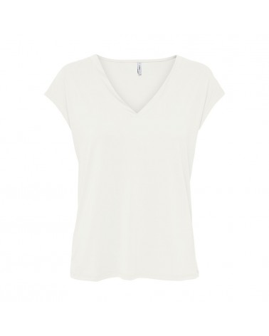 Only onlfree s/s modal v-neck top 15287041