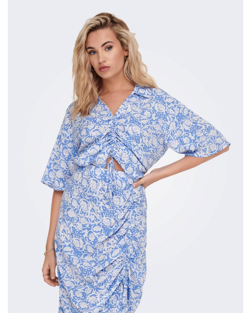 Only Onlmargot lif 2/4 ruching shirt ptm 15285215