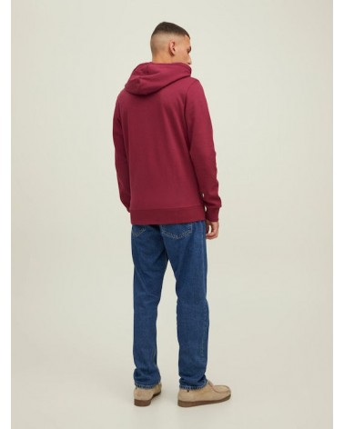 JACK&JONES HOODIE JJEBASIC SWEAT ZIP 12181901