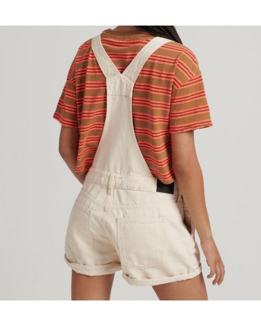 Superdry vintage canvas short dungaree W8011414A