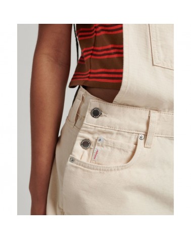 Superdry vintage canvas short dungaree W8011414A