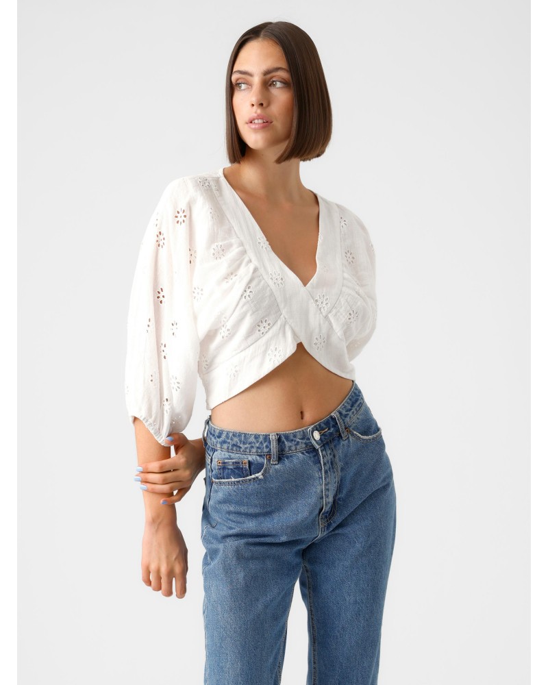 Veromoda VMMaja 3/4 short top wvn 10281720