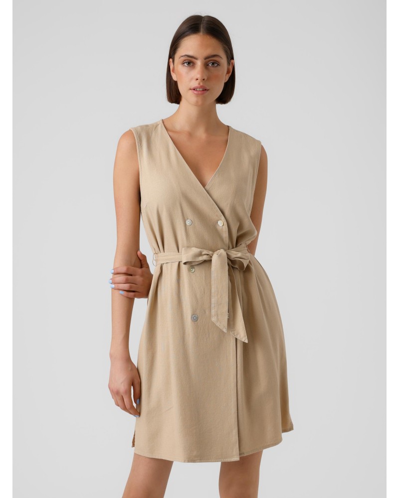 Veromoda VMMymilo sl short shirt dress wvn ga 10282496