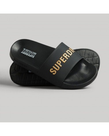 Superdry code logo vegan pool slide WF310185A