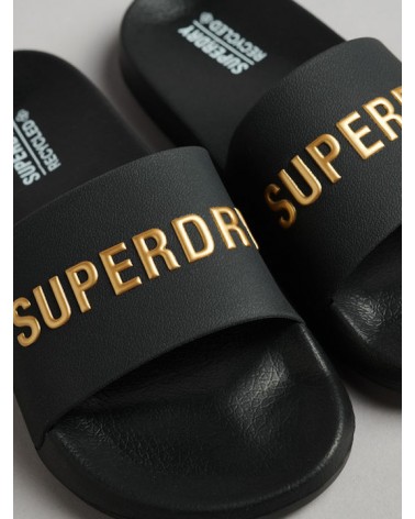 Superdry code logo vegan pool slide WF310185A
