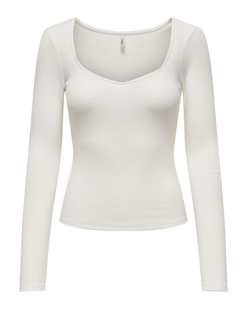 Only onlfaith l/s heart top 15303465
