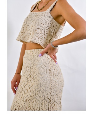 Veromoda VMsunshine s/l cropped top exp 10292342