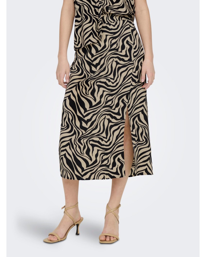 Only onlNova life piper slit skirt aop ptm 15299492