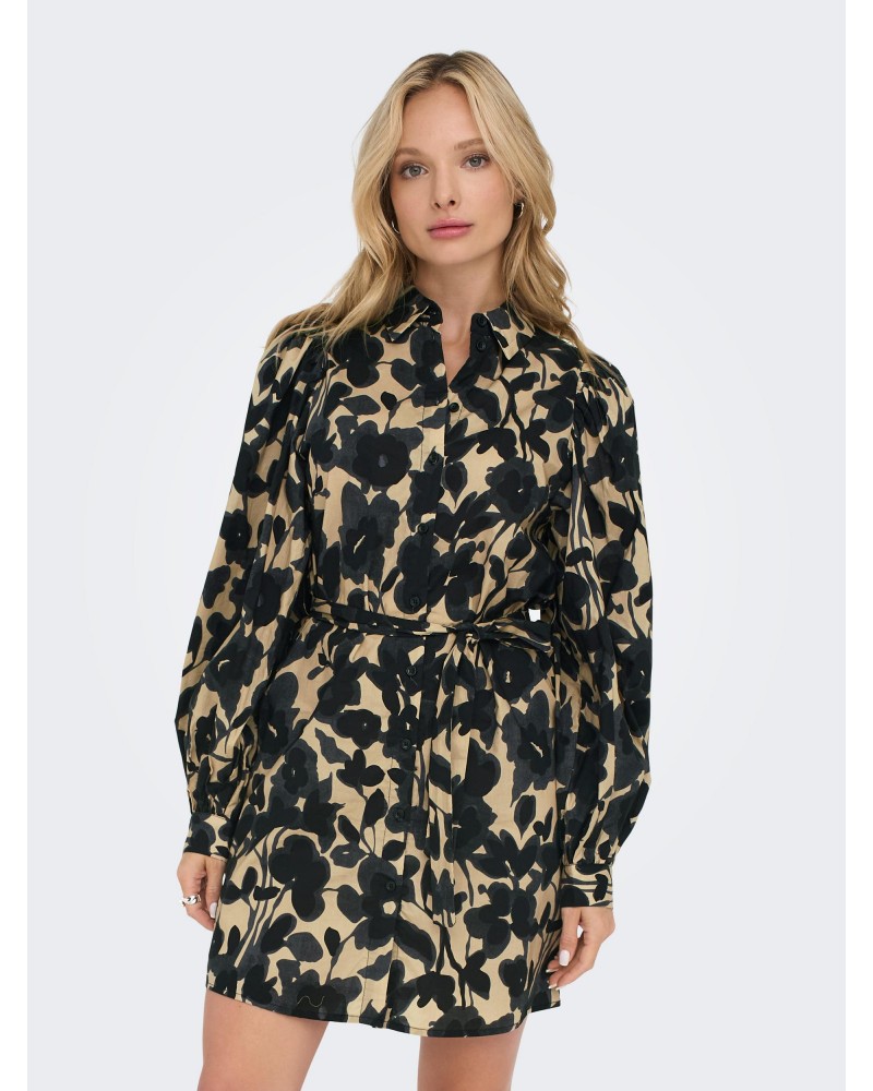 Only onljada l/s volume shirt dress 15303951