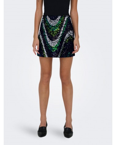 Only Onlsofie sequins skirt wvn 15308506