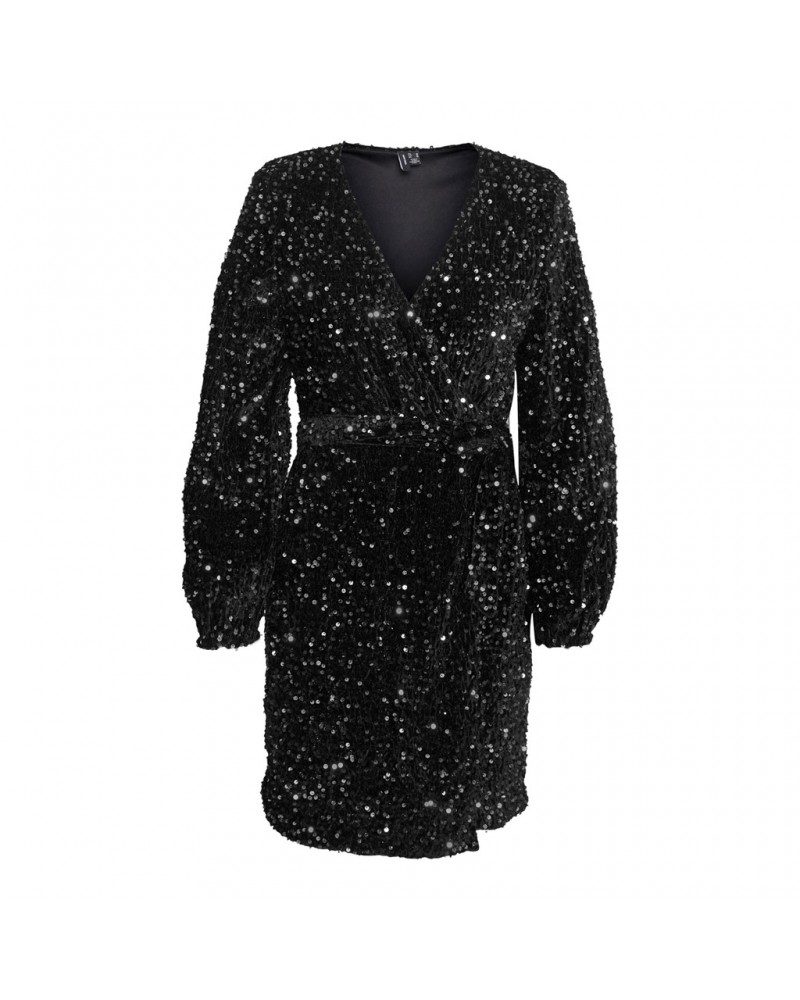 Vero Moda Vmbella ls wrap short dress 10298493