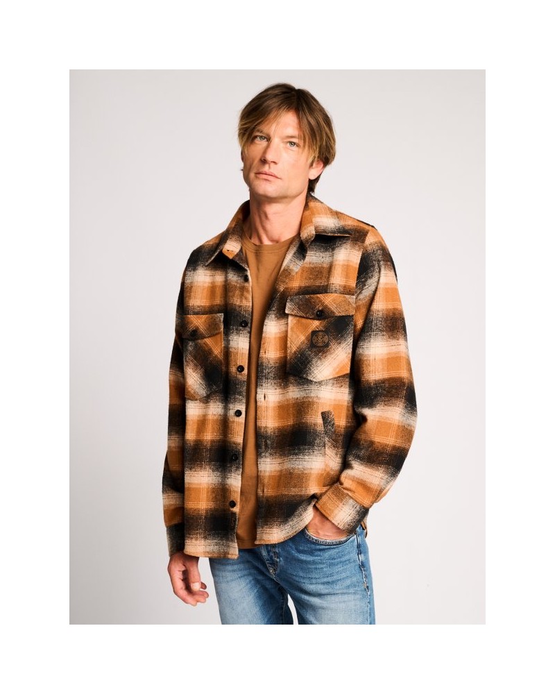 Staff Jones man overshirt 61-107.050