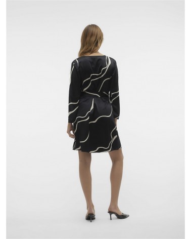 Veromoda vmmerle 7/8 short wrap dress wvn exp 10305319