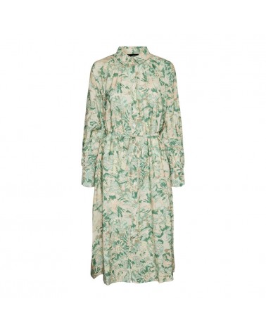 Veromoda VMElis ella ls calf shirt dress wvn 10303865