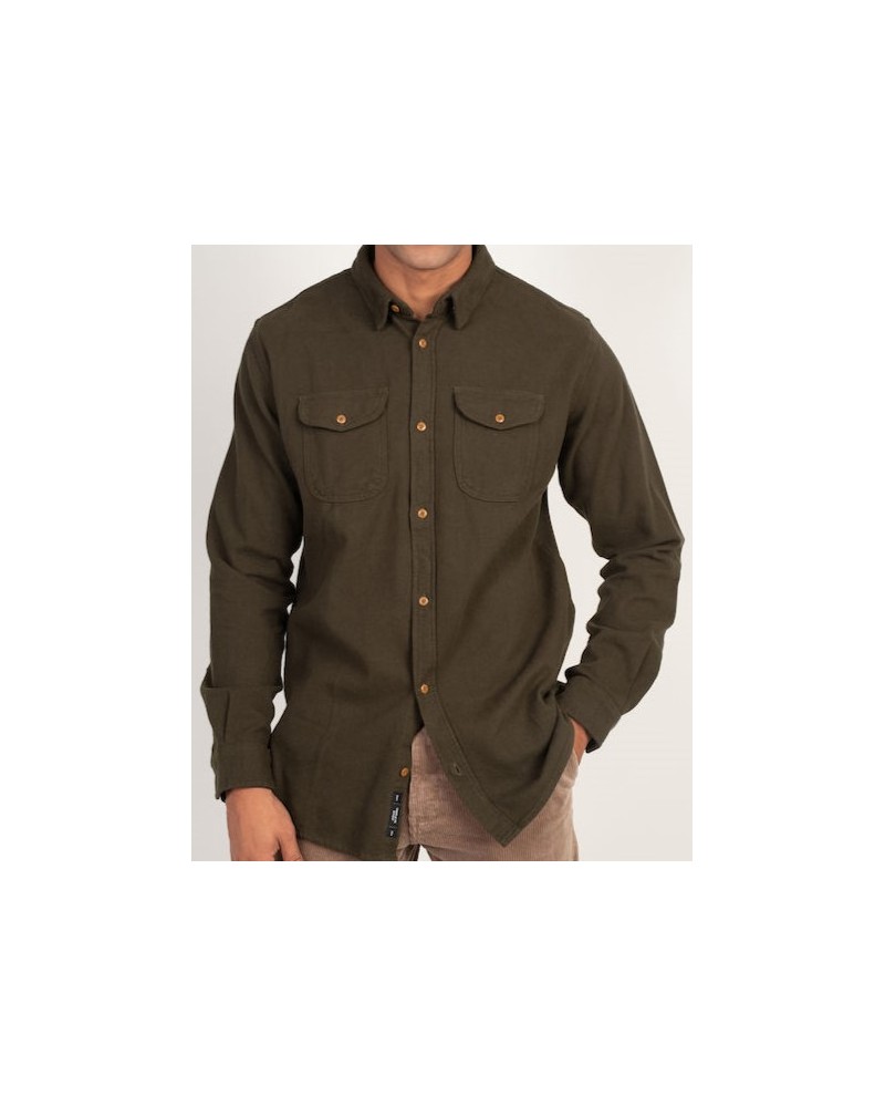 Rebase Men's flannel shirts 232.RGS.568