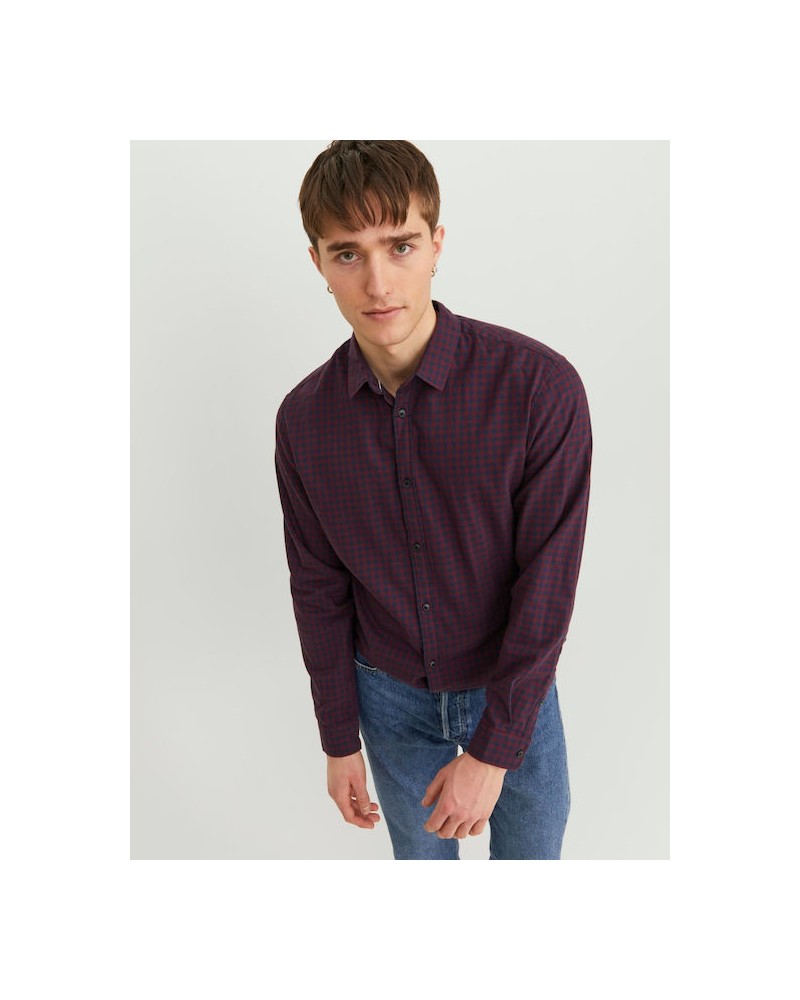 Jack&Jones jjgingham twill shirt l/s 12181602