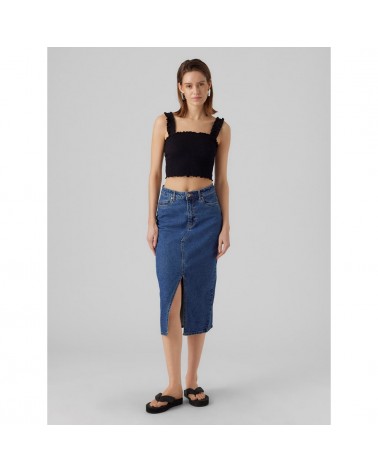 Vero Moda VMVer hr calf denim skirt ga 10295731