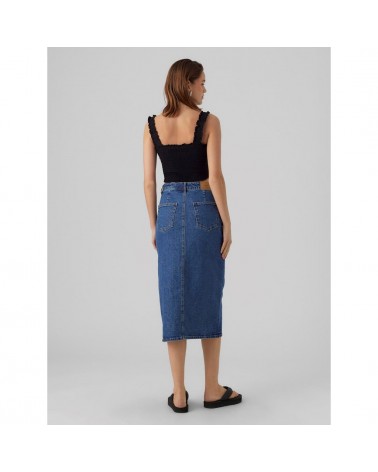 Vero Moda VMVer hr calf denim skirt ga 10295731