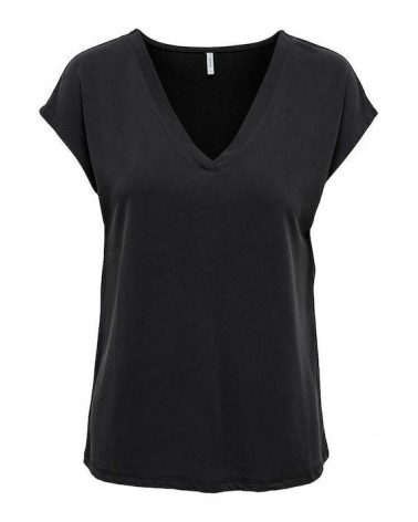 Only onlfree s/s modal v-neck top 15287041
