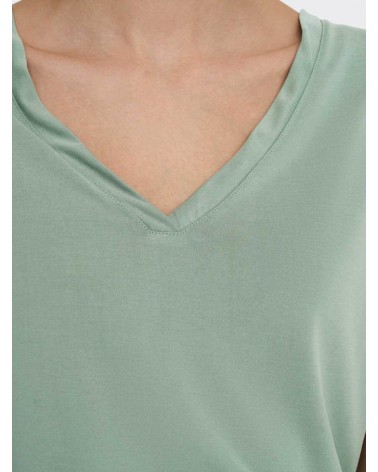 Only onlfree s/s modal v-neck top 15287041