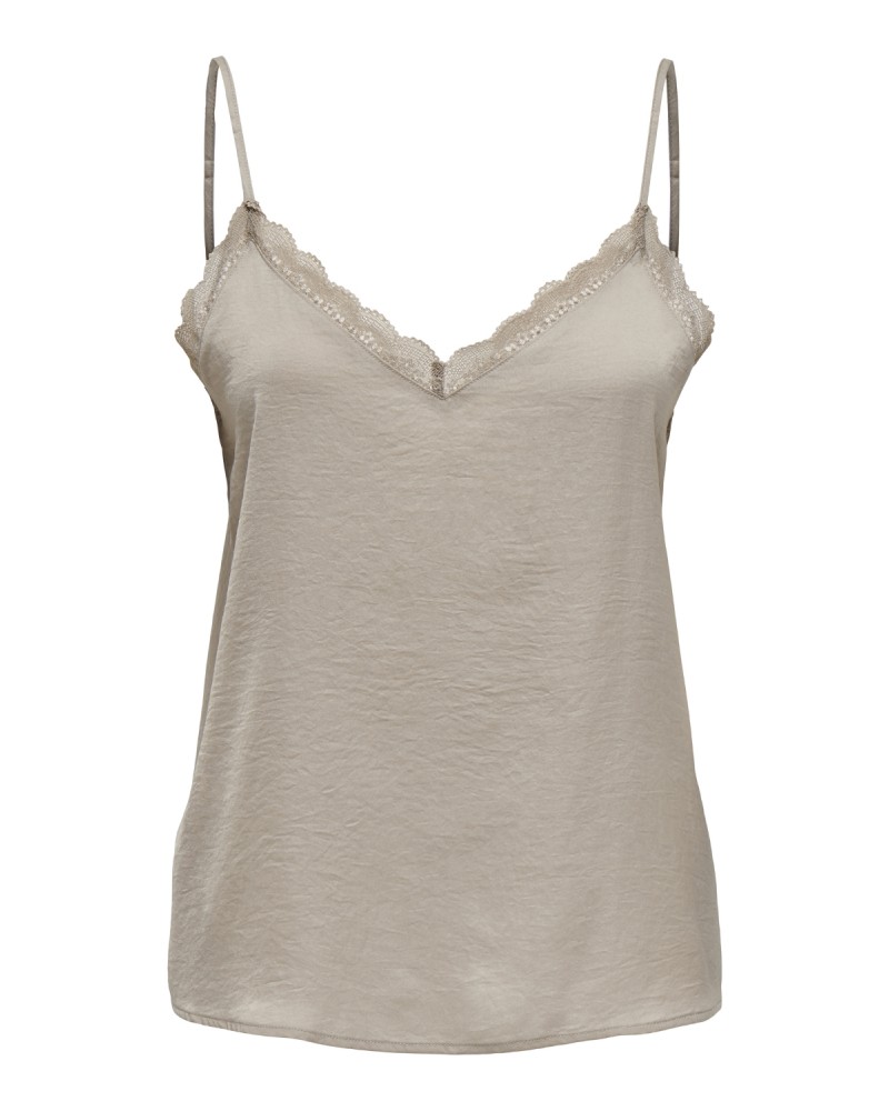 Only OnlLune debbie life lace mix singlet 15314412