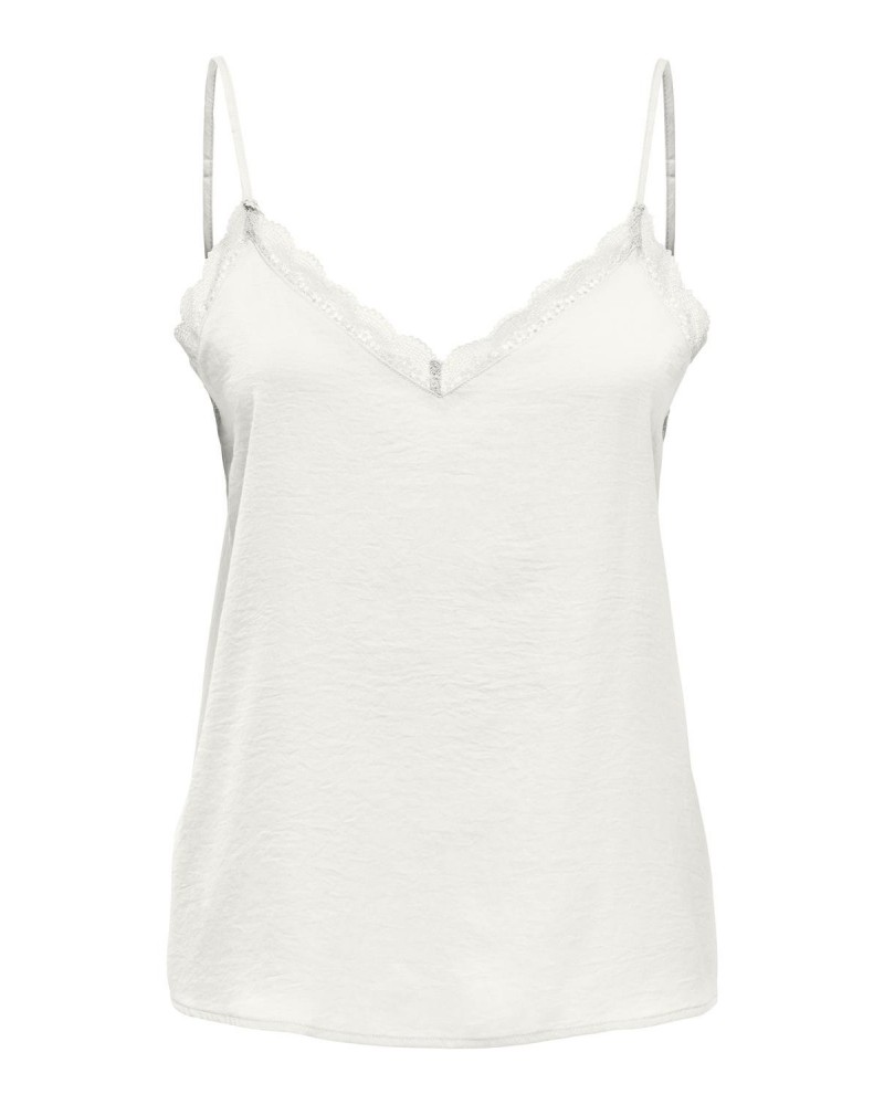 Only OnlLune debbie life lace mix singlet 15314412