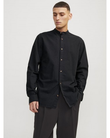 Jack&Jones JJEsummer band linen shirt ls sn 12248385