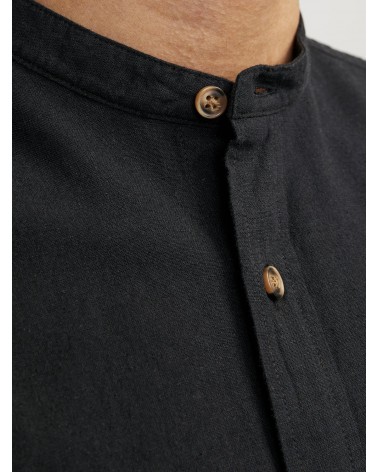 Jack&Jones JJEsummer band linen shirt ls sn 12248385
